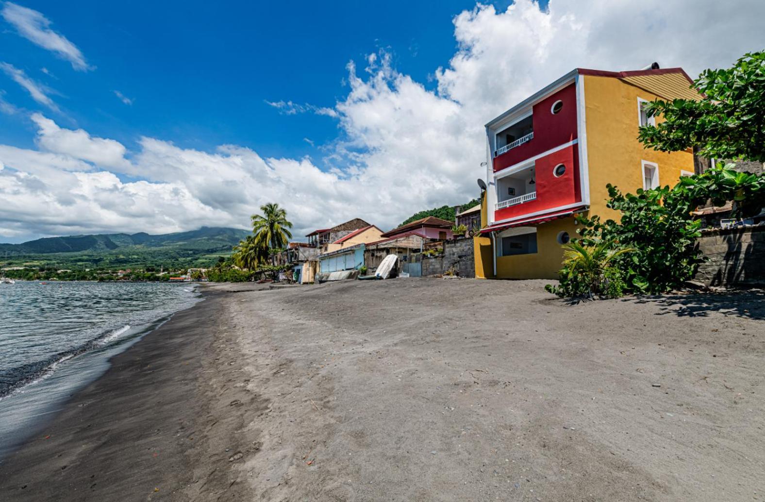 Les Penates - Appt Vue Mer Proche Plage Saint-Pierre Exterior foto